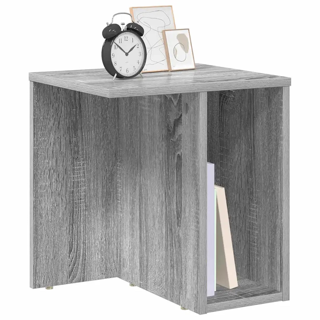 Tavolino Grigio Sonoma 37 x 32 x 40 cm Legno multistrato 891090
