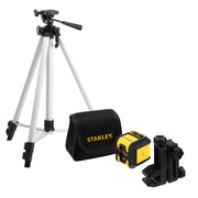 Livella Laser Stanley Cubix STHT77649-1 Raggio Verde con Treppiede e Borsa 16 m