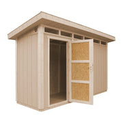 Casetta da Giardino di QUALIT? PREMIUM 4,3m?²-L161xW411cm - TIMBELA M902-TERRA BROWN