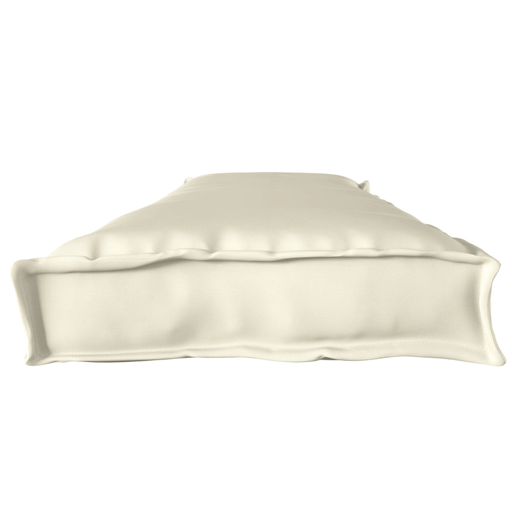Cuscino per Panca Crema 180x40x8 cm in Tessuto Oxford