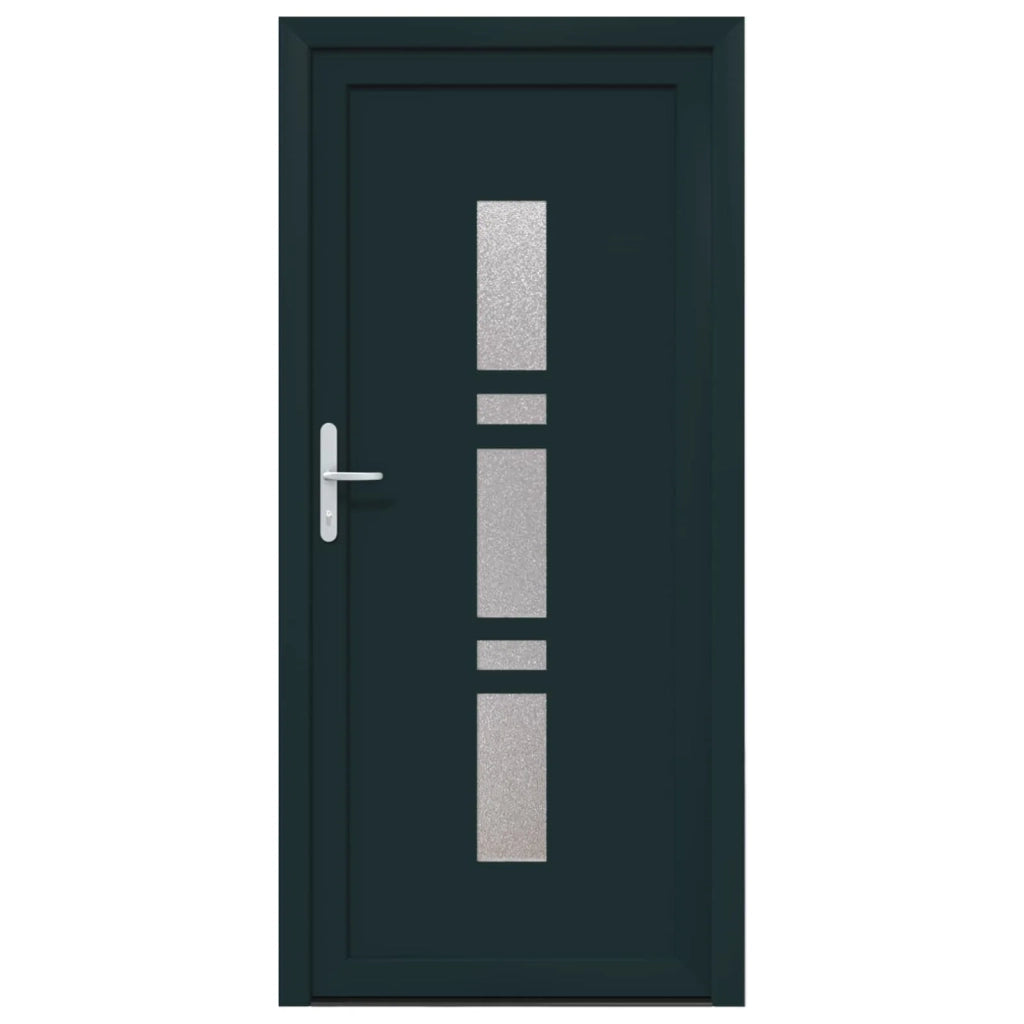 Porta Frontale Antracite 108 x 208 cm PVC 3445738