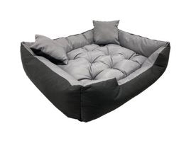 AIO FACTORY 75x65 cm ECCO Letto per cani impermeabile grigio
