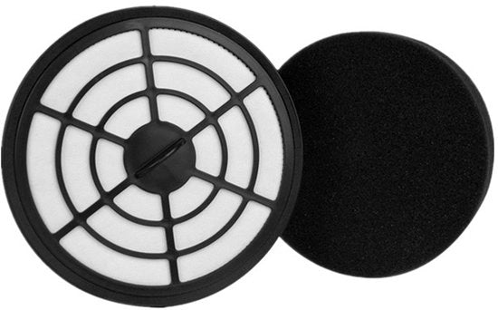 Due pezzi adatti per pulitore di pavimenti per cuccioli accessori D-962 D-987 inalaatore di aria spugna nera ultrafina filtro elementare