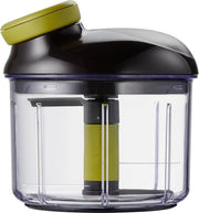 Chopper a mano K13204, 900ml, Facile e rapido, 100% Energie risparmiante, Sistema di blocco sicuro, Coltelli in acciaio inossidabile, Resistenti al lavastoviglie