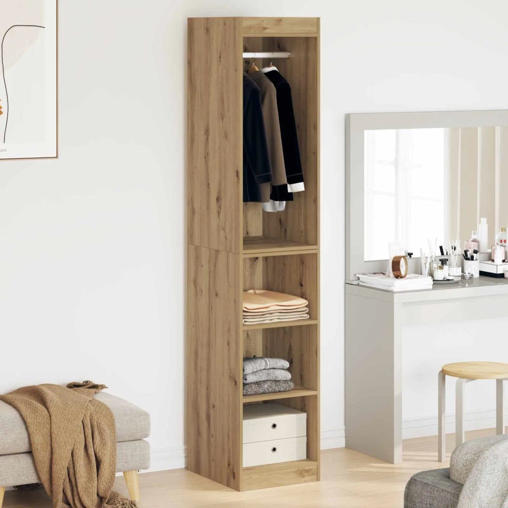 Guardaroba con lo scaffale Rovere artigianale 41 x 48 x 102 cm