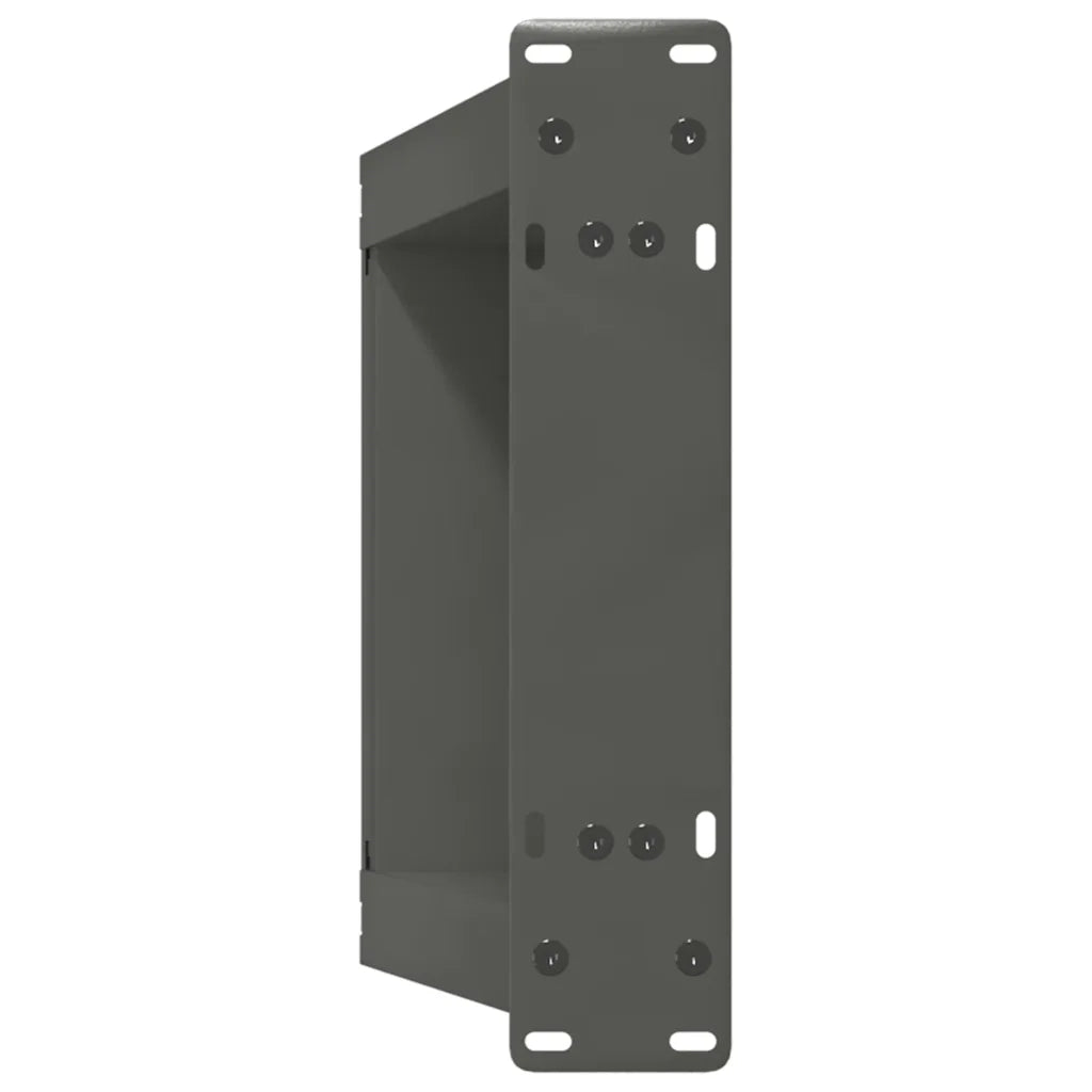 vidaXL Gambe per Tavolino da Caffè a Forma di U 2 pz Antracite 28x(42-43) cm Acciaio