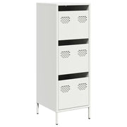 Credenza | Madia | Buffet da pranzo | Armadio da pranzo Bianca 39x35x103,5 cm in Acciaio