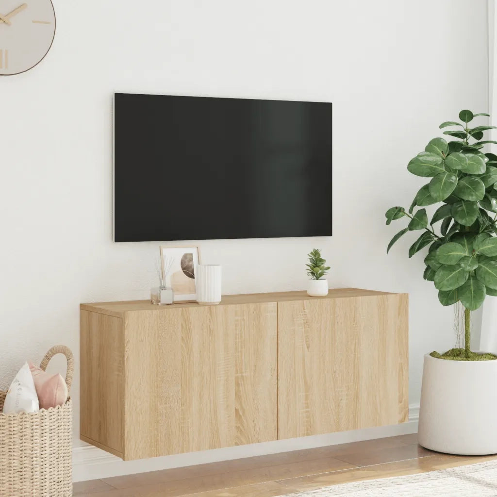 Mobile TV a Parete Rovere Sonoma 100x30x41 cmcod mxl 86101
