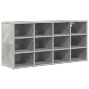 Scarpiera | Mobile per scarpe Grigio cemento 103 x 30 x 51 cm
