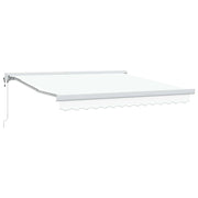 Tenda da Sole Bianco 350 x 250 x 165 cm Poliestere e Alluminio 3330370