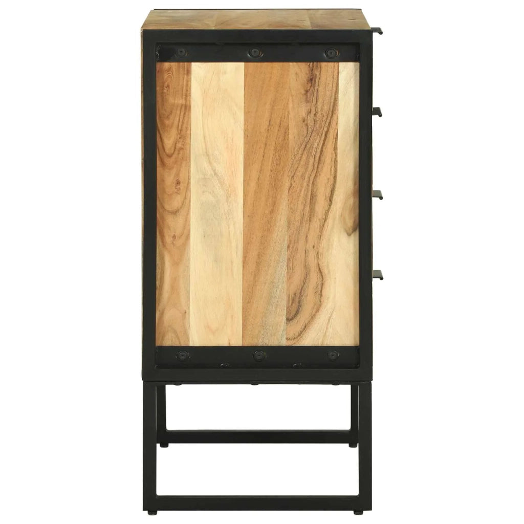 Credenza 50 x 35 x 75 cm Legno massello di acacia 374110