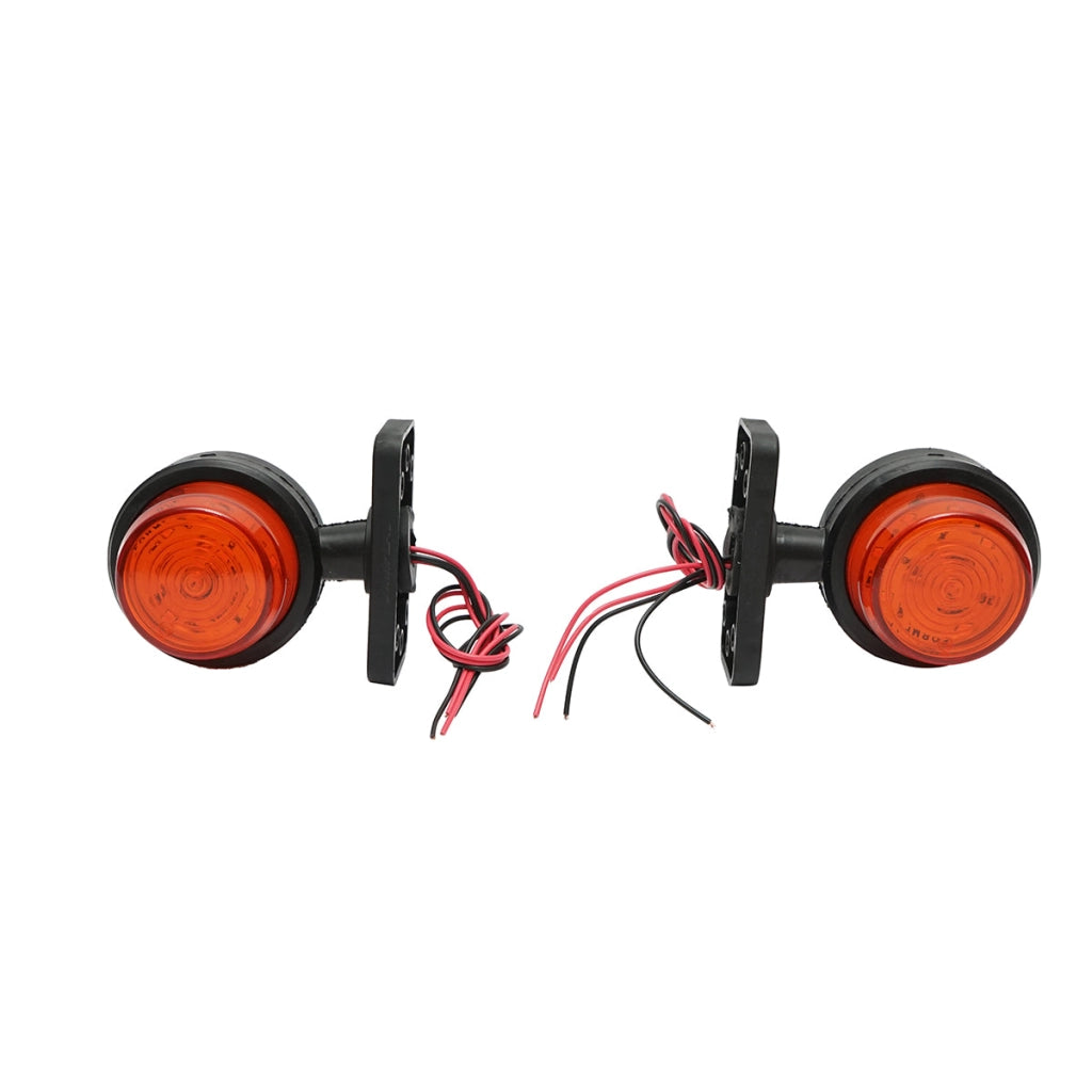 Luce di posizione laterale a LED rotante 12-24 V, giallo-rosso FR0237 Breckner Germany