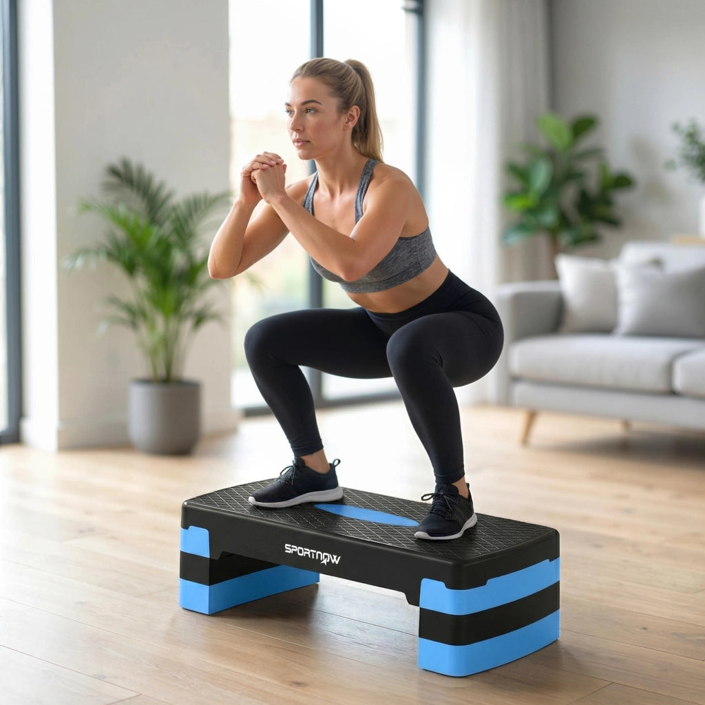 Stepper Fitness Aerobico ¨C zephmum ¨C Blu 68x29x20cm