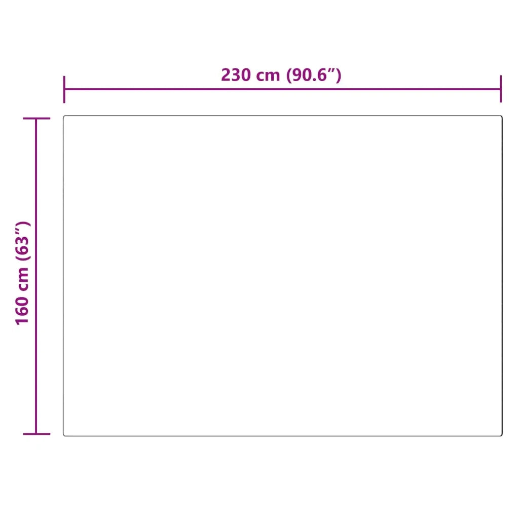 Tappeto in finta TAFALLA Rosa 160 x 230 cm Poliestere 42021550