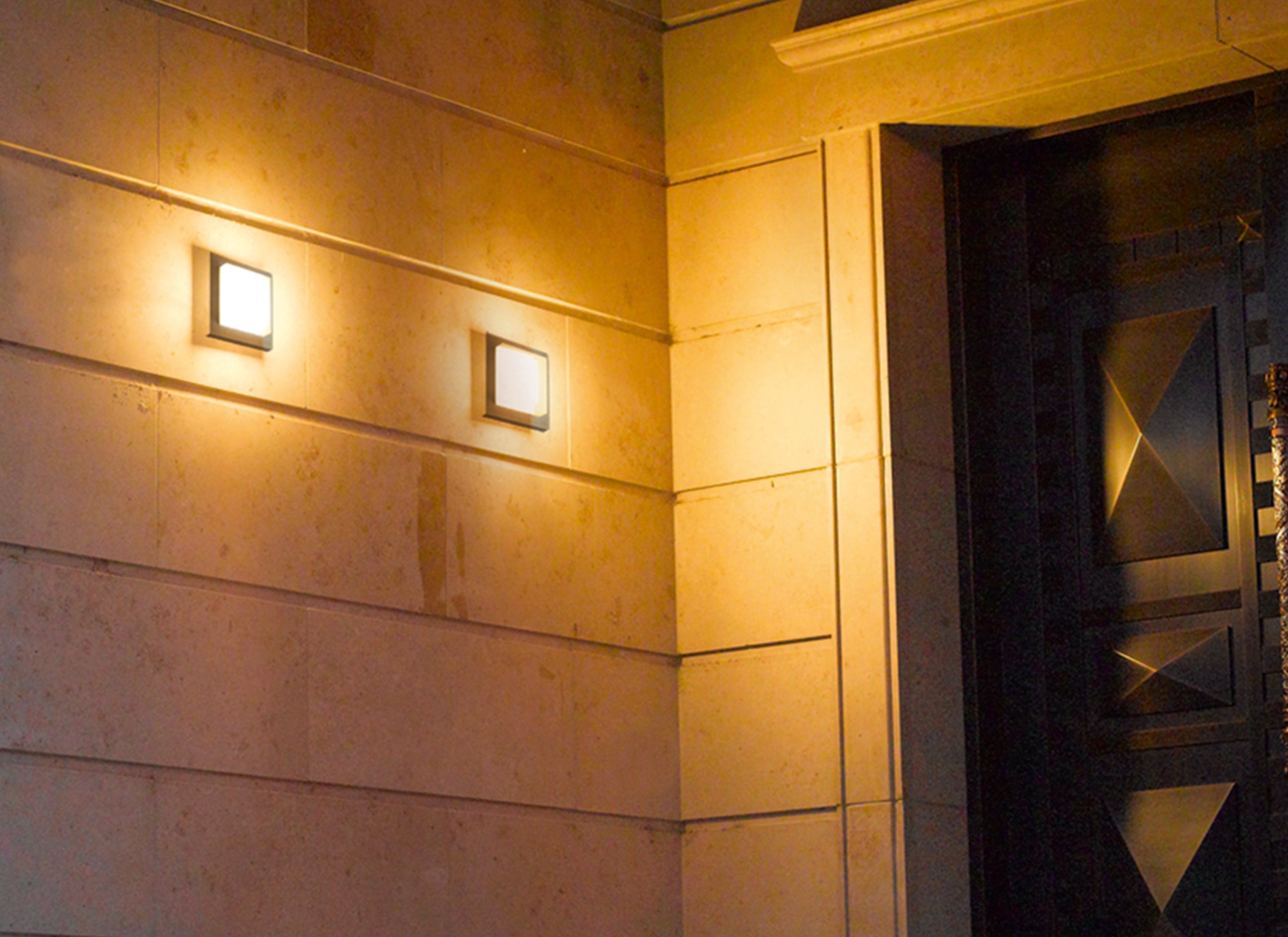 Applique da Esterno a LED in Pressofusione di alluminio Antracite