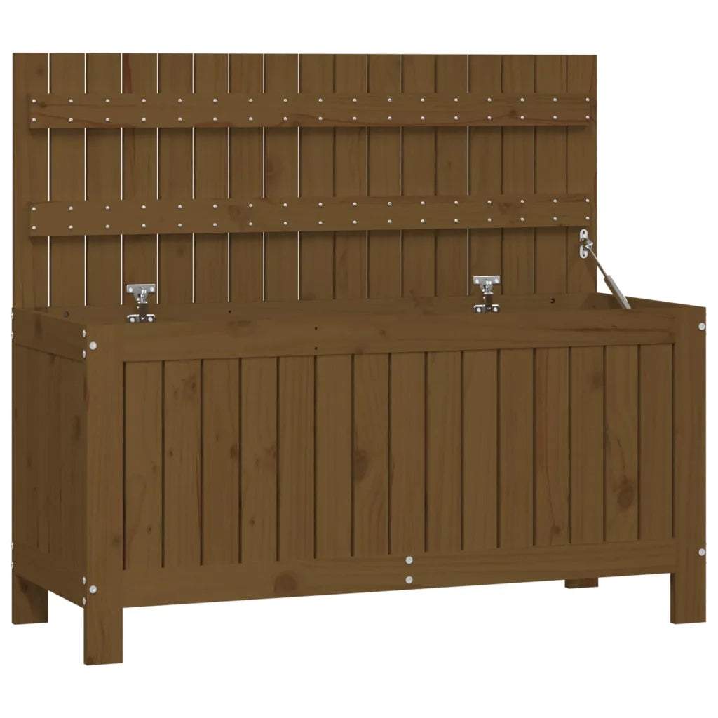 Contenitore da Giardino Ambra 108x42,5x54cm Legno Massello Pino 823832