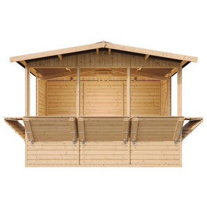 Chiosco in legno da giardino - 336x263 cm/6 m2 - TIMBELA M150B