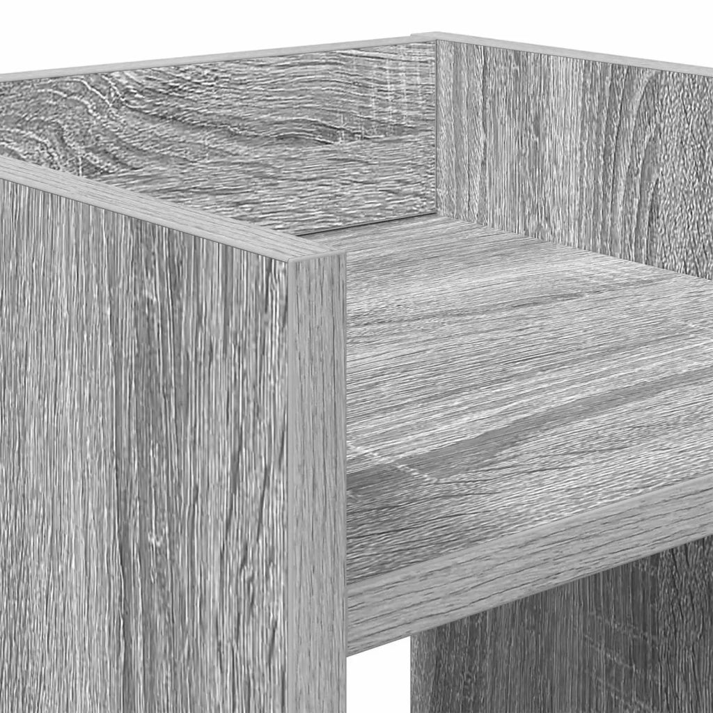 Supporto per piante | Sostegno per piante Sonoma grigia 30 x 30 x 100 cm