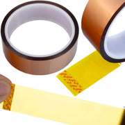 Nastro Kapton 60mm x 30m – Alta Resistenza Termica 240°C | Spessore 0,05mm, Adesivo Silicone | Protezione Elettronica