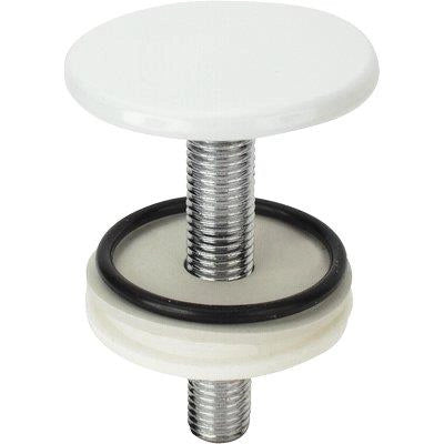 TAPPO COPRIFORO SANITARI ABS - BIANCO MM 50 CF=PZ 10- 1 confezioni