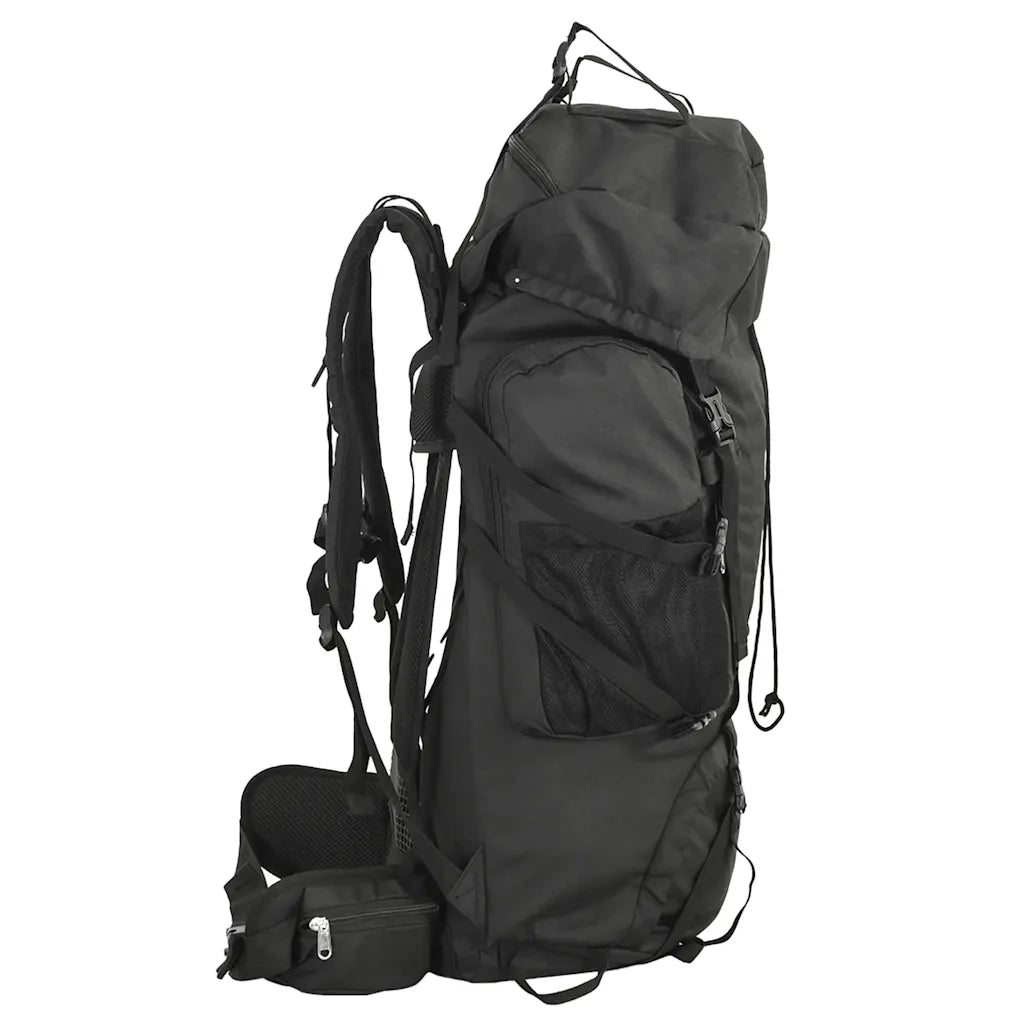 Zaino da Trekking Nero 80 L in Tessuto Oxford CFW2283915