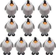 Foglia di Ballo a Forma di Pinguino - Auguri di Compleanno Pinguino - Decorazione di Festa Tematica - Festa per l'Arrivo del Bambino - 10 Pezzi .
