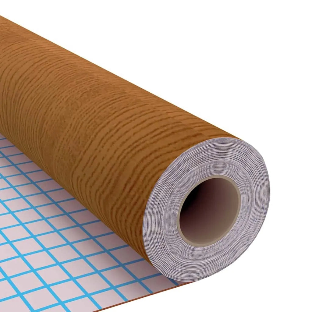 Pellicola Autoadesiva per Mobili Rovere Chiaro 500x90 cm in PVC CFW2321018