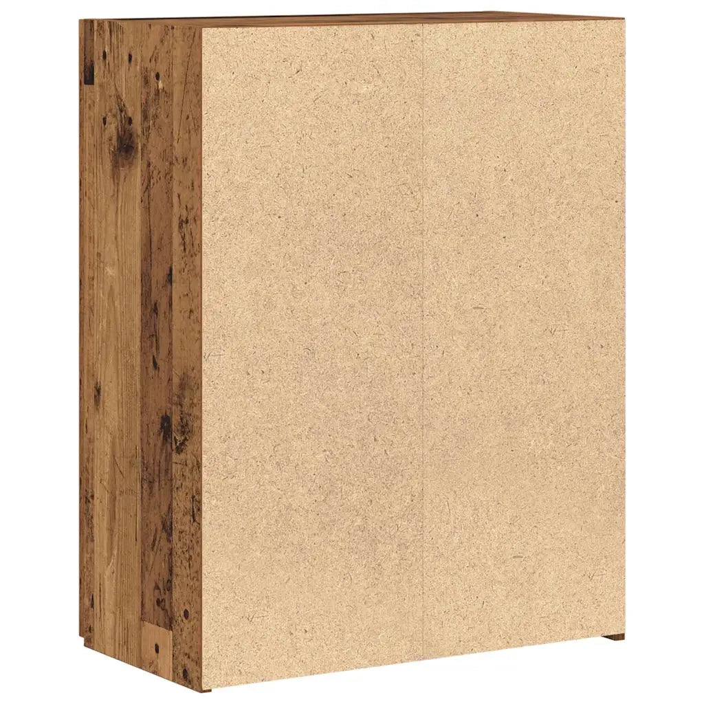 Mobile per Ufficio con porta Rovere Nero 70 x 32 x 77.5 cm CFW7885614