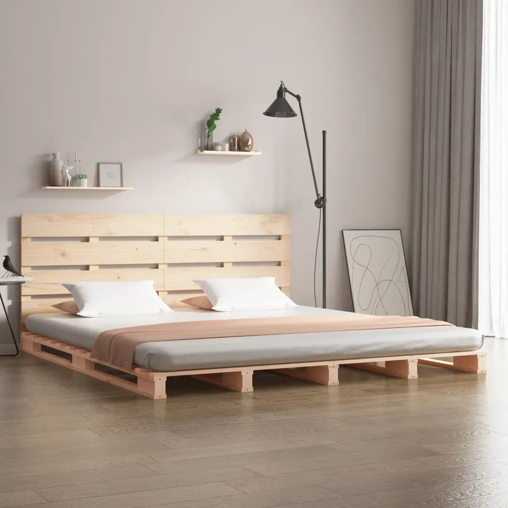 Giroletto senza Materasso 160x200 cm in Legno Massello di Pino