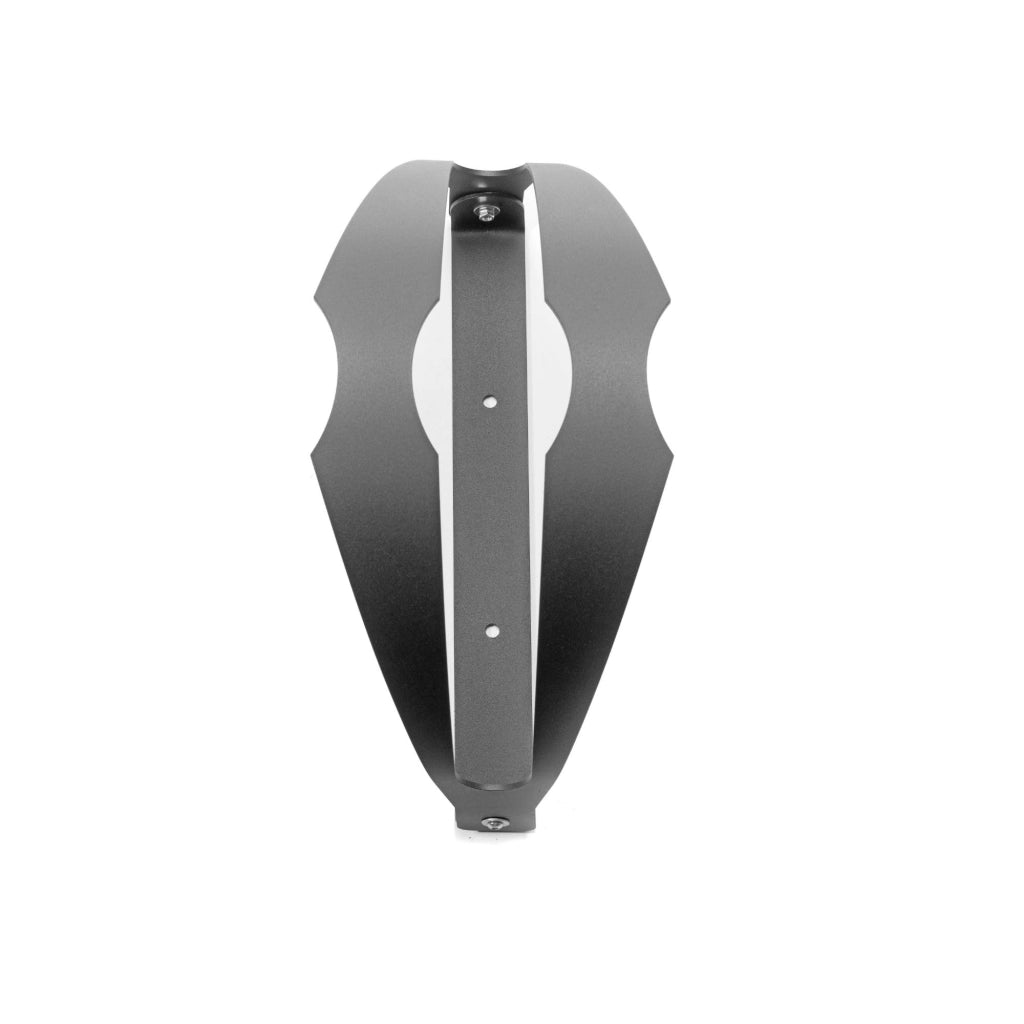 Andrys Porta Bici Muro Pieghevole 1 Posto Ruote 8cm Nero Smontabile