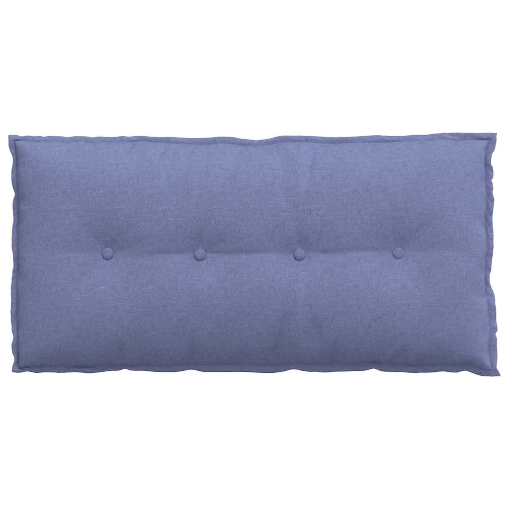 Cuscino per Schiena Blu jeans 100 x 19 x 50 cm Tessuto