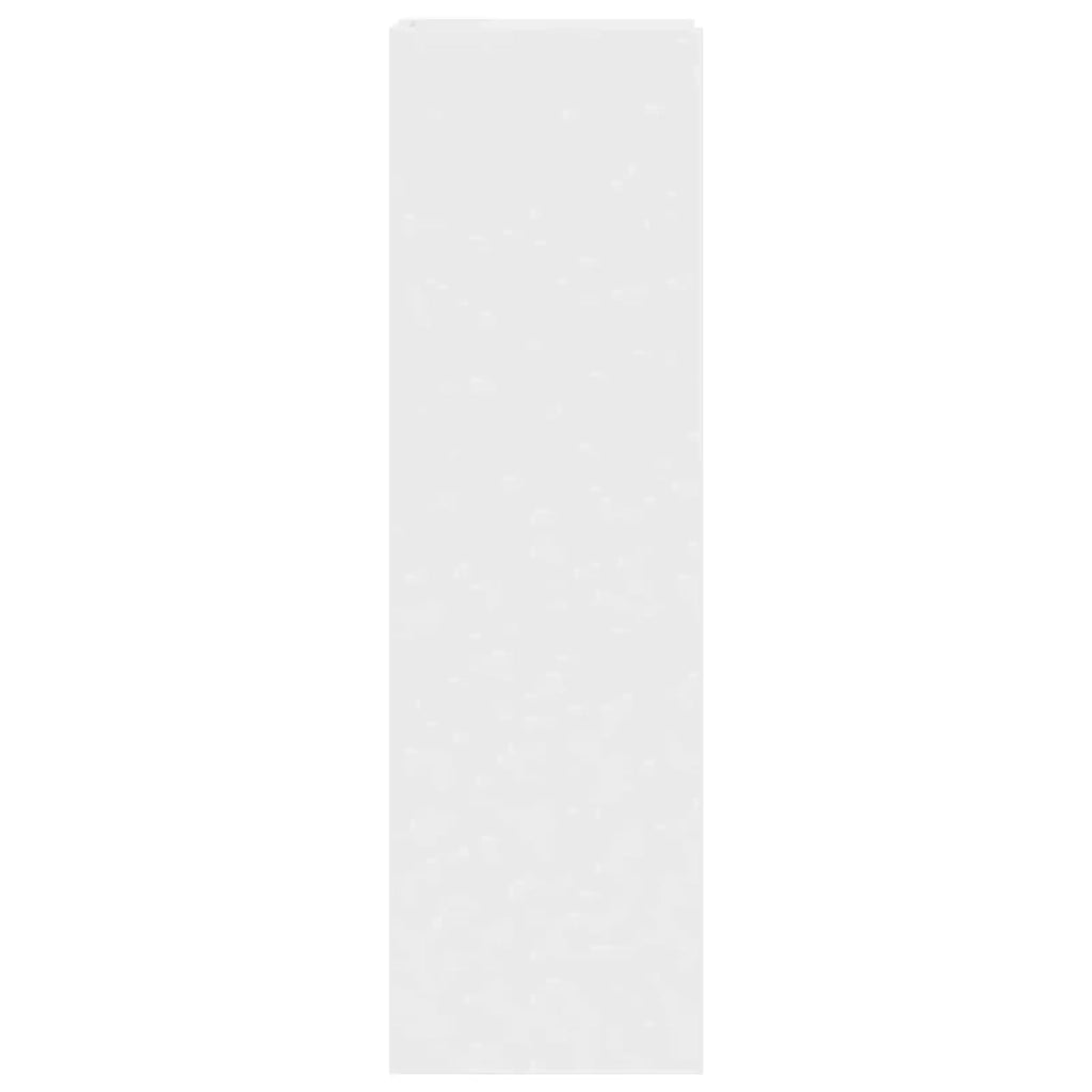 Supporto per piante con lo scaffale Bianco 30 x 30 x 100 cm 899562