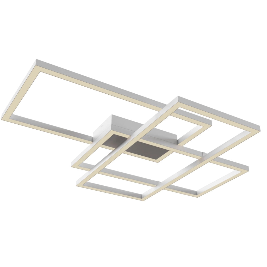 Plafoniera LED Maytoni Rida rettangoli 80W bianca 3000K