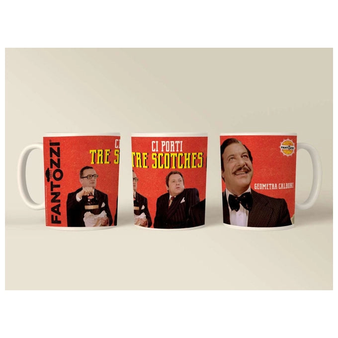 Infinite Statue tazza di ceramica Fantozzi Ufficio Sinistri, prodotto ufficiale, 320 ml, cinema italiano