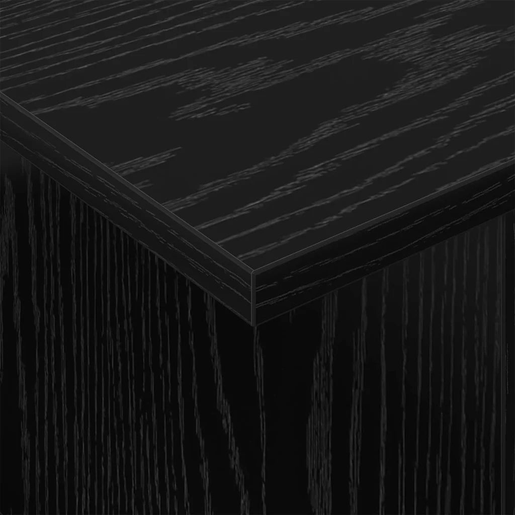 Supporto TV 50 x 35 x 45 cm Rovere Nero Legno ingegnerizzato 891002