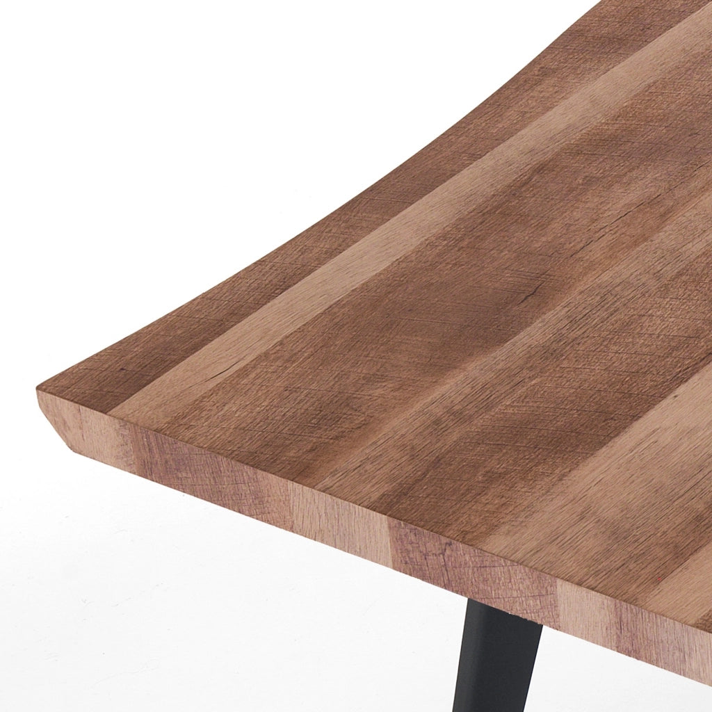 Tavolo fisso effetto legno finitura rovere cm. H.74 x P.90 x L.160