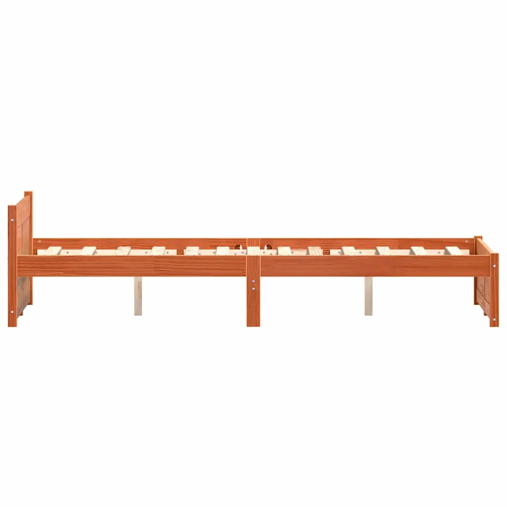 Struttura del letto Marrone cerato 205,5 x 165,5 x 51 cm 870154