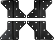 Adattatore VESA per TV LED LCD Plasma Curva OLED - estensione con 20 cm (da VESA 200 a VESA 400) nero Modello: AD7B