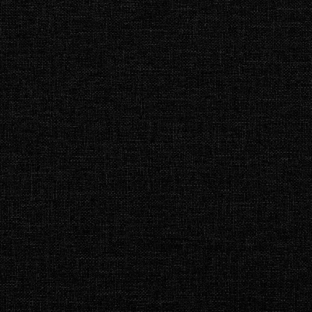 Divano letto 200 x 89 x 70 cm tessuto nero 02_0021012