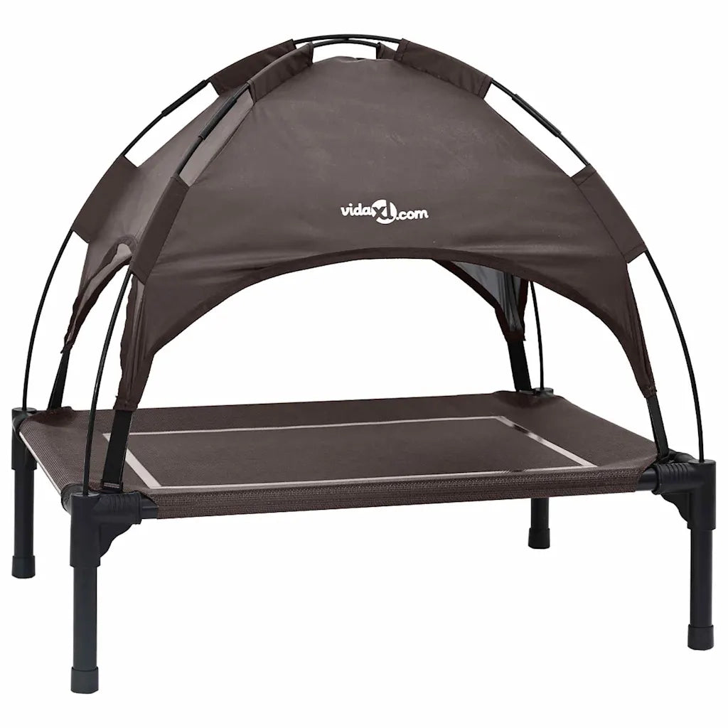 Letto per Cani Marrone 63 x 49,5 x 60 cm Acciaio CFW8993650