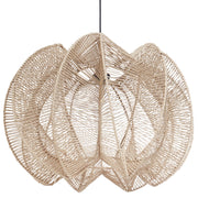 Lampadario in corda di carta naturale stile boho soggiorno camera da letto