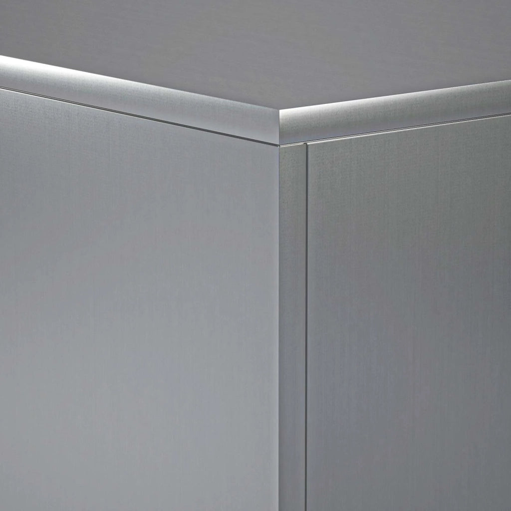 Supporto per piante Argento 30 x 30 x 80 cm Acciaio 8012498