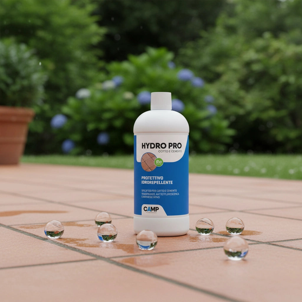 Camp hydro pro eco cotto e cemento idrorepellente a base acqua 1 l