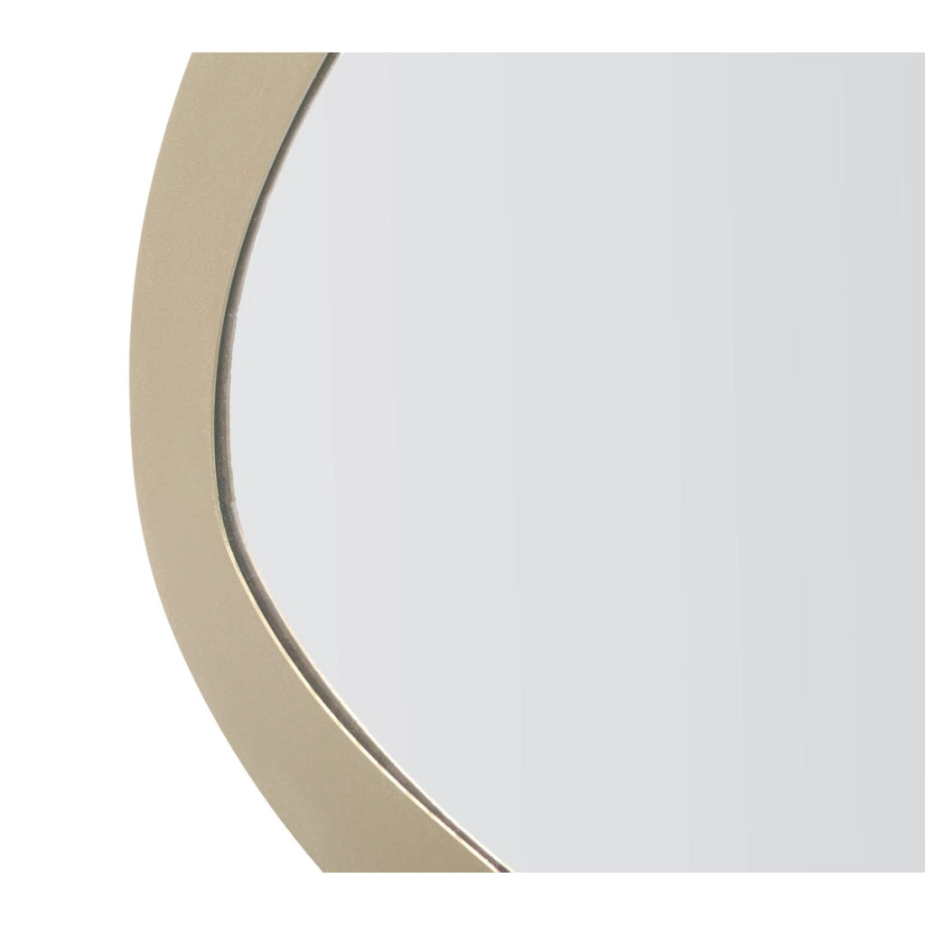 Specchio da parete Saturno con cornice tortora
