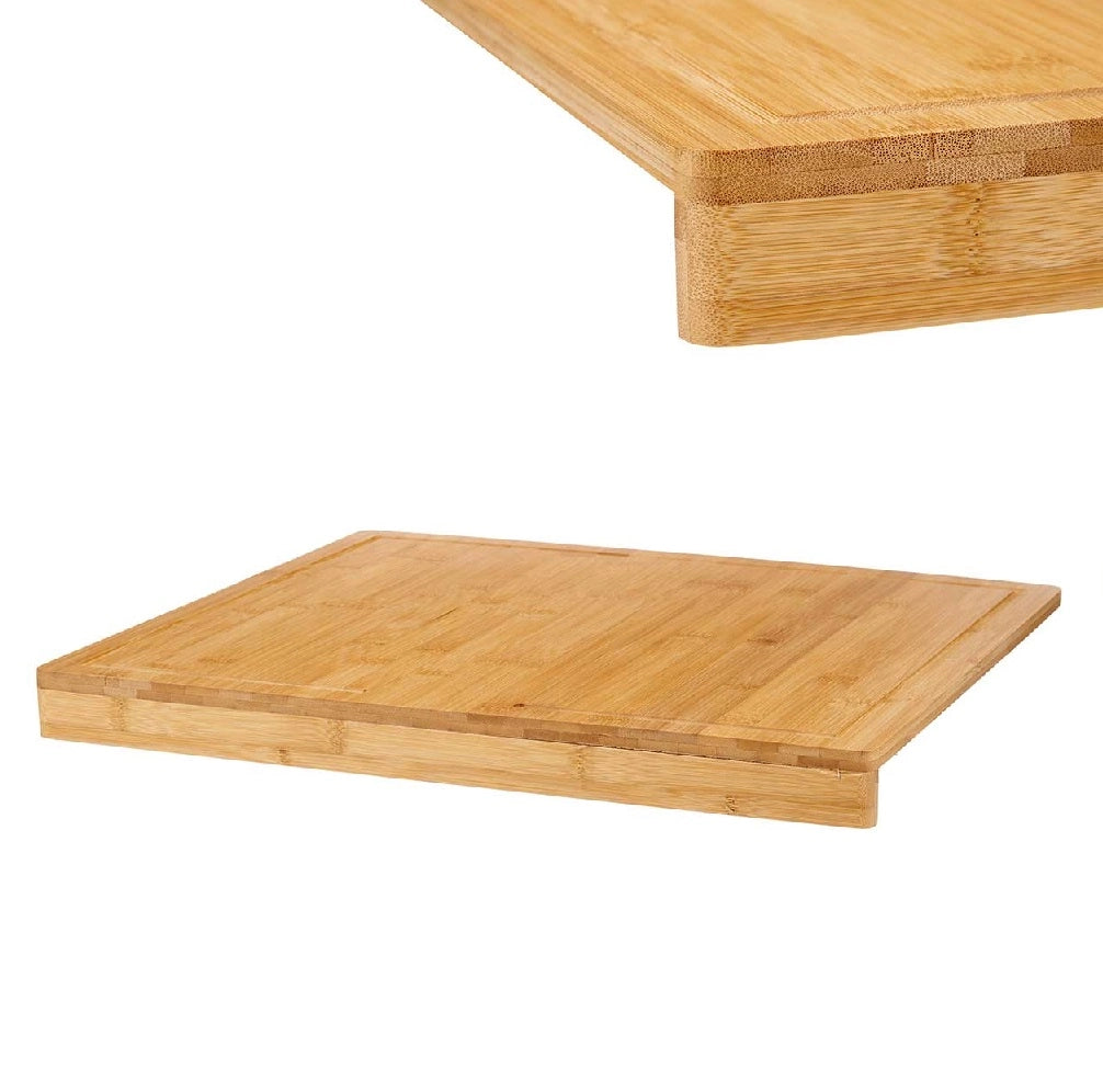 Asse per Impastare Legno di Bambù 38x26 H3cm Preparazione Dolci Pizza Pasta
