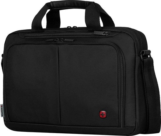 Portatile da 14 pollici per laptop fino a 14 pollici - tablet fino a 10 pollici - 5 litri - per uomo e donna - ufficio aziendale - università scuola - nero