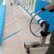 Rullo Avvolgitore Forte Per Piscine Fino A 10 M Di Larghezza Dimensione piscina: 9 m