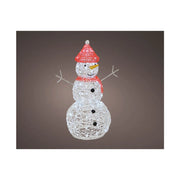 Pupazzo di neve 90 cm con LED