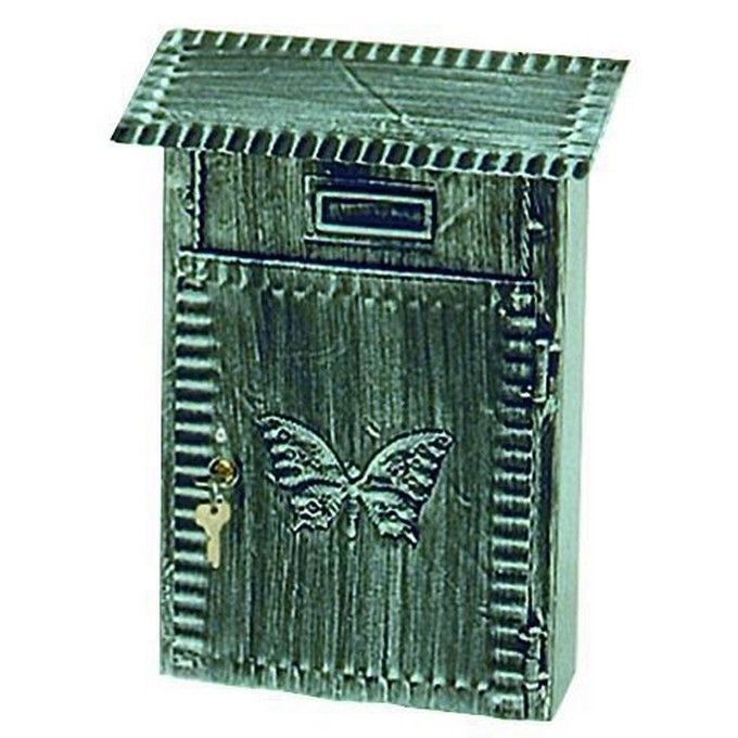 VIGOR-BLINKY 27340-30 Cassetta per Lettere in Ferro Battuto Grande Antichizzata 22x10x31 cm