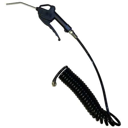 PISTOLA SOFFIAGGIO ERGONOMICA C/TUBO 1/4 - SPIRALFLEX